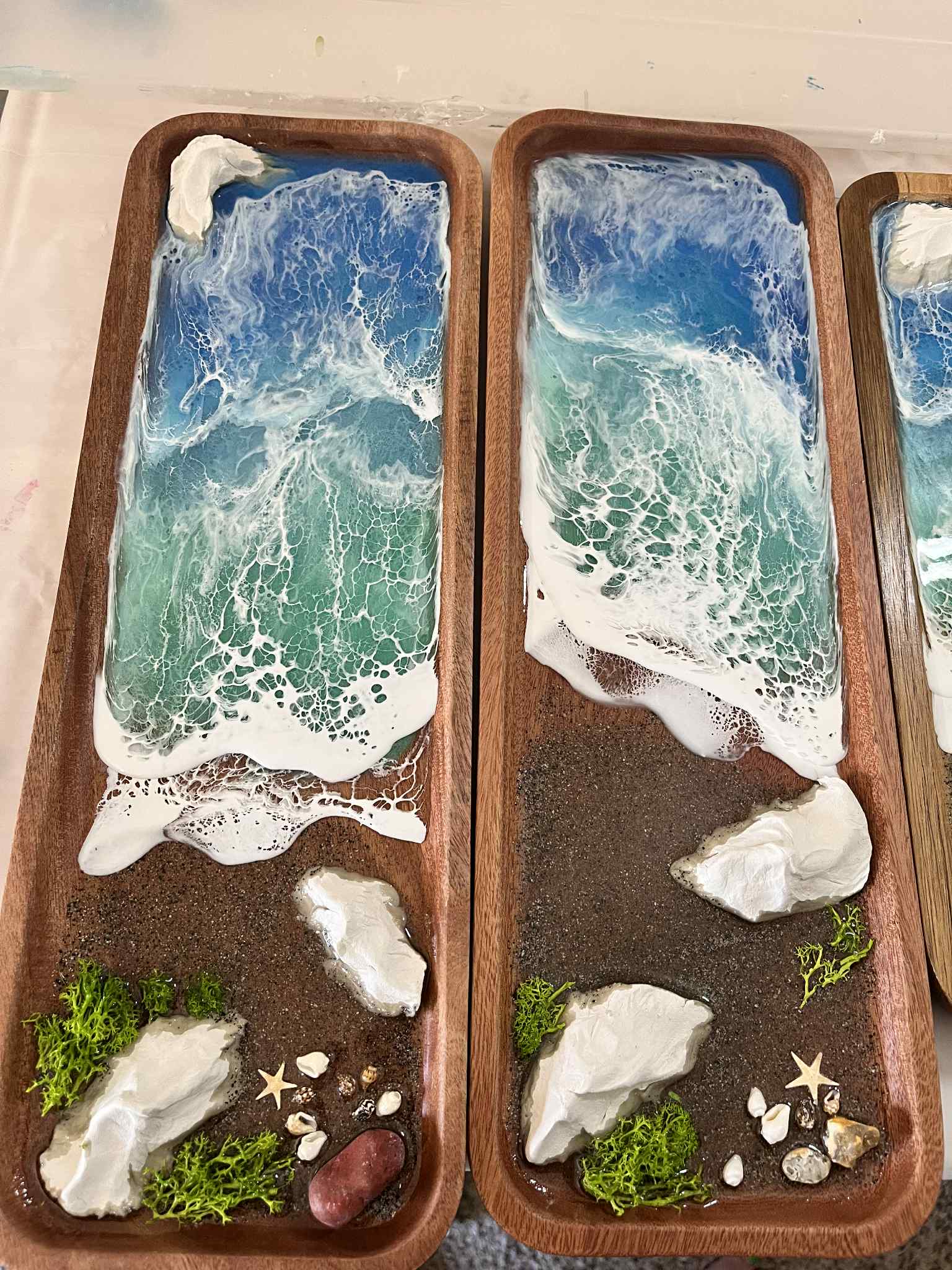 Resin ocean piece 11