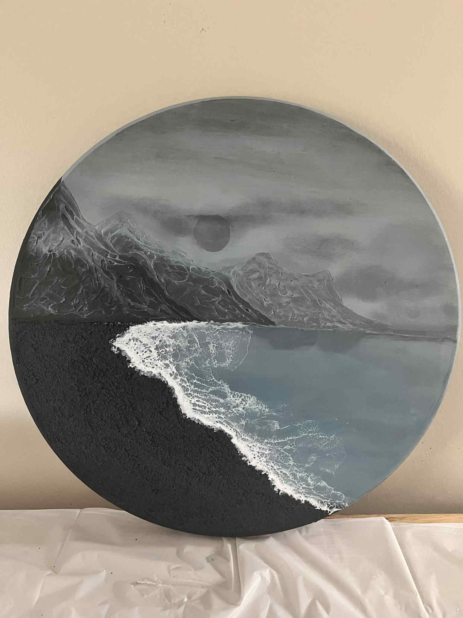 Resin ocean piece 12