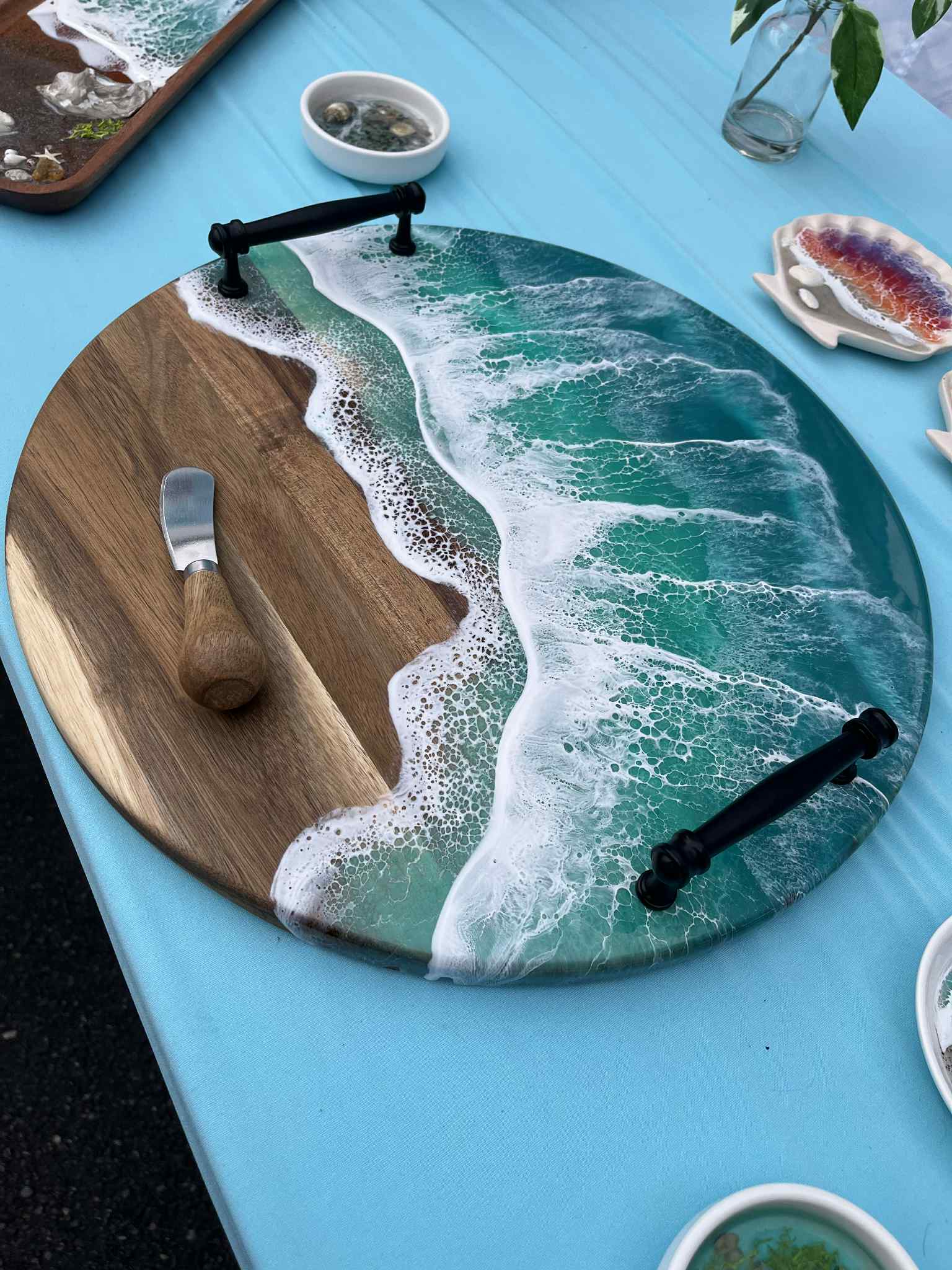 Resin ocean piece 15